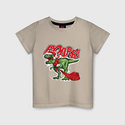 Детская футболка Santa t rex gifts