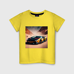 Детская футболка Lamborghini Aventador