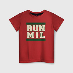 Детская футболка Run Milwaukee Bucks