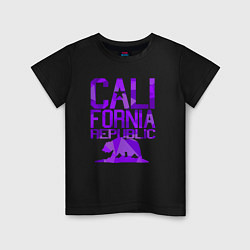 Детская футболка Штат Калифорния