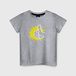 Детская футболка Палец вверх лайк