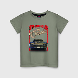 Детская футболка Классика автомобиль Chevrolet Impala