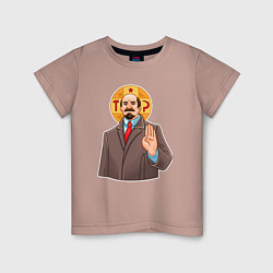 Детская футболка Ленин всемогущ