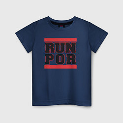 Детская футболка Run Portland Trail Blazers