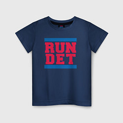 Детская футболка Run Detroit Pistons