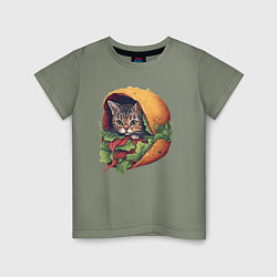 Детская футболка ТаКОт: кот-тако
