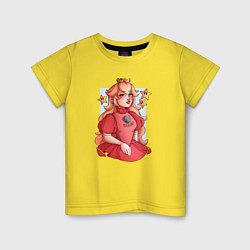Детская футболка The Super Mario Bros Принцесса Пич