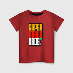 Детская футболка Братья Супер Марио The Super Mario Bros