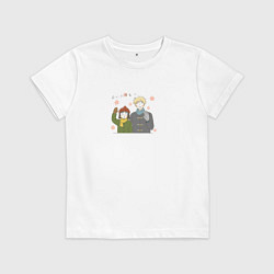 Детская футболка Долой безделье - пара