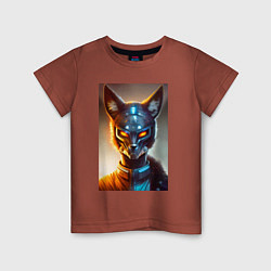 Детская футболка Cyber-fox - neural network