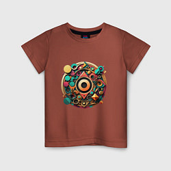 Детская футболка Геометрия круга