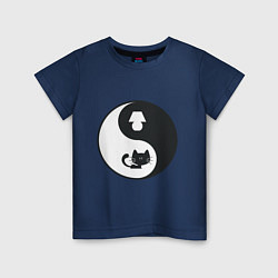 Детская футболка Инь-Ян гармония