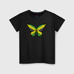 Детская футболка Ямайка бабочка