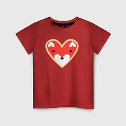 Детская футболка Люблю лисиц