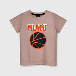 Детская футболка Miami ball