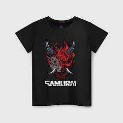 Детская футболка Samurai logo