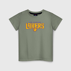 Детская футболка NBA Lakers