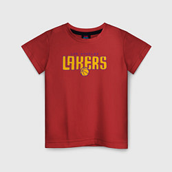 Детская футболка NBA Lakers