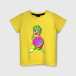 Детская футболка Клоун с мячиком