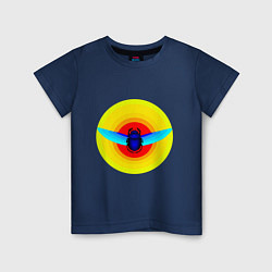 Детская футболка Летящий скарабей
