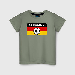 Детская футболка Football Germany