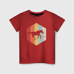 Детская футболка Color horse