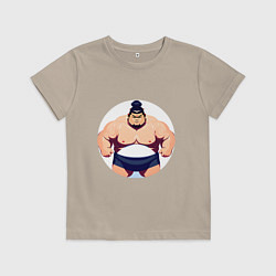 Детская футболка Борец сумо