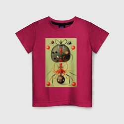 Детская футболка Повелитель муравьёв - поп-арт