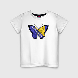 Детская футболка Бабочка Босния и Герцеговина