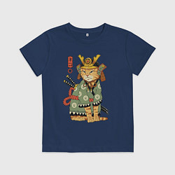Детская футболка Samurai battle cat