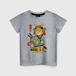 Детская футболка Samurai battle cat