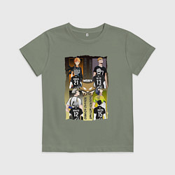 Детская футболка Волейбол - haikyuu