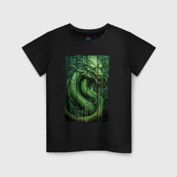 Детская футболка Китайский дракон: ари нейросети