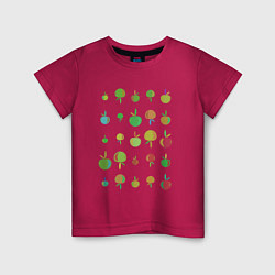Детская футболка Яблочный микс