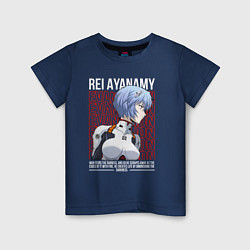 Детская футболка Евангелион Рей