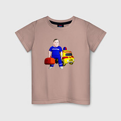 Детская футболка Доктор реанимации