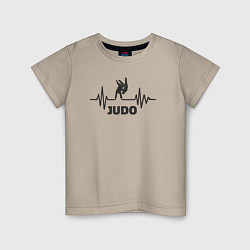 Детская футболка Judo pulse