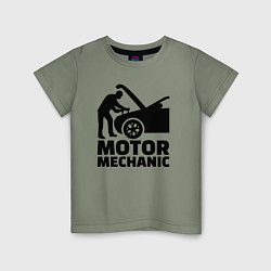 Детская футболка Motor mechanic