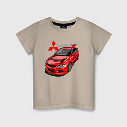 Детская футболка Lancer Evolution 8