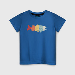 Детская футболка Color fish