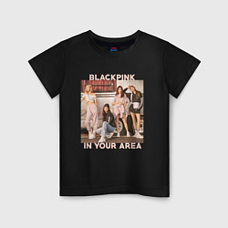 Детская футболка Blackpink Jennie Lisa Rose Jisoo