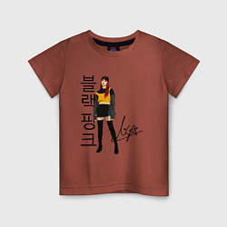 Детская футболка Blackpink Lisa Korean