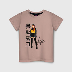 Детская футболка Blackpink Lisa Korean