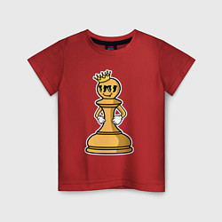 Детская футболка Шахматная пешка InChess