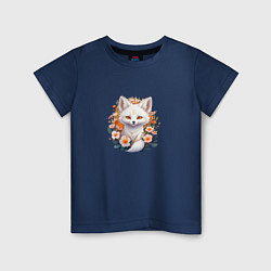 Детская футболка Счастливый лисёнок