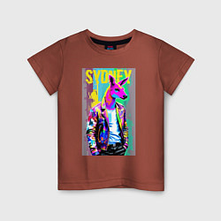 Детская футболка Kangaroo fashionista - Sydney - Australia