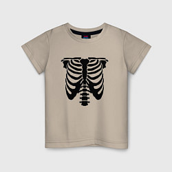 Детская футболка Костюм скелета