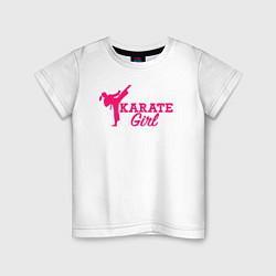 Детская футболка Girl karate