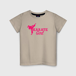 Детская футболка Girl karate