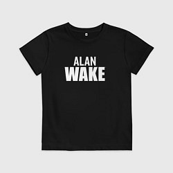 Детская футболка Alan Wake logo